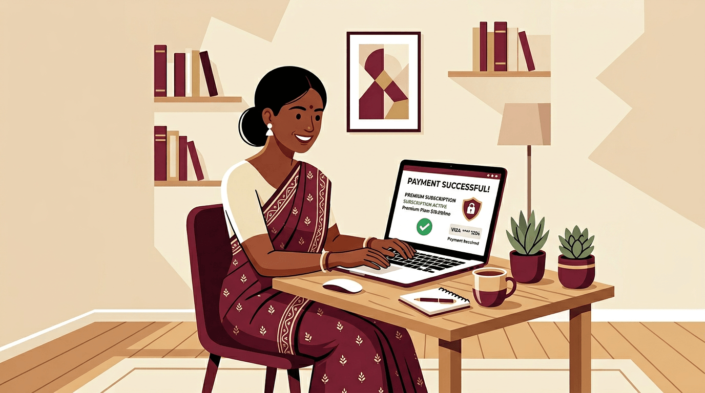 वैयक्तिक पेमेंट — Individual subscription payment